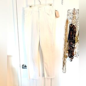 🎁HP🎁 NWT JEANS by MOTHER 32x28 White NEW 🎁